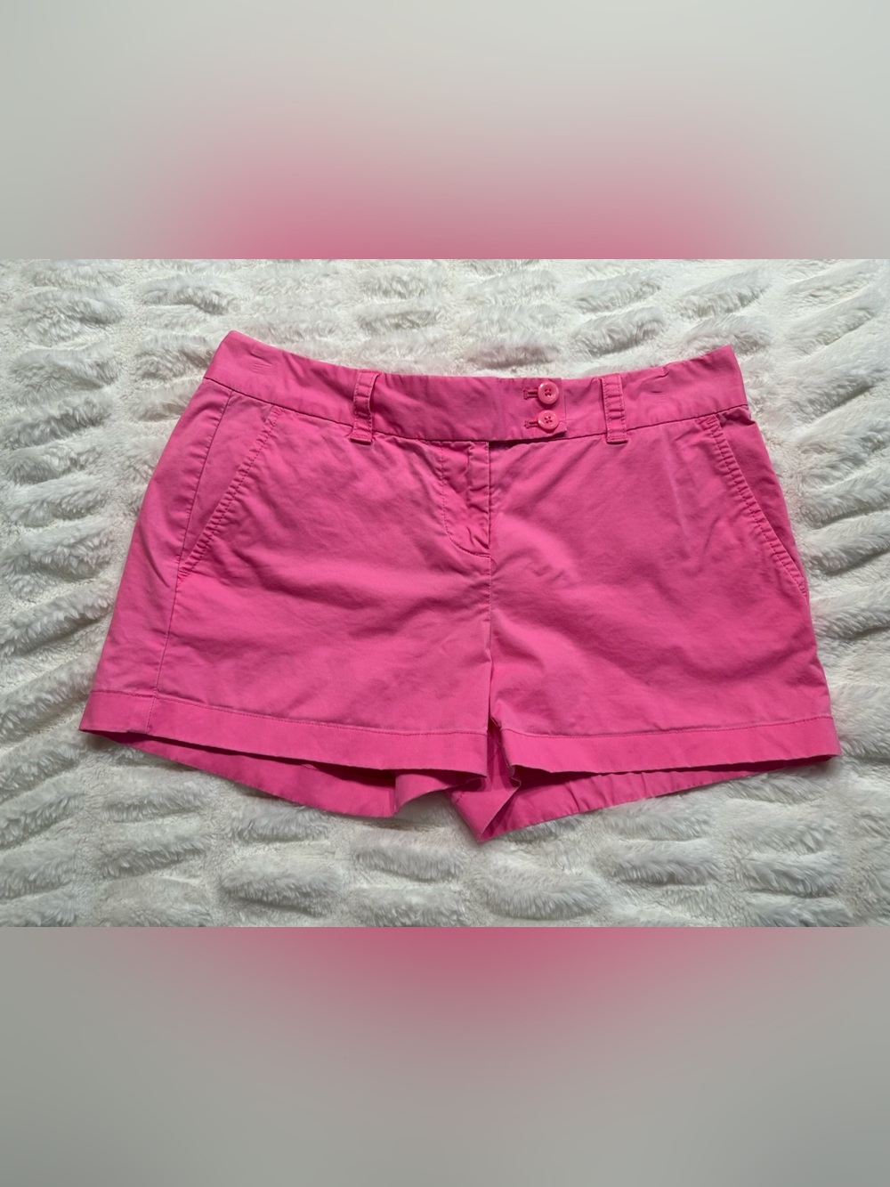 Vineyard Vines Women's Hot Pink High Waist Shorts
